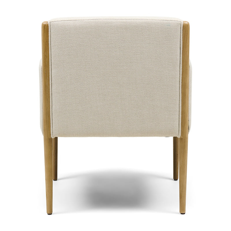 Rivièra Maison Armlehnstuhl Le Mans, Structured Weave, Classic Beige - Ansicht 4