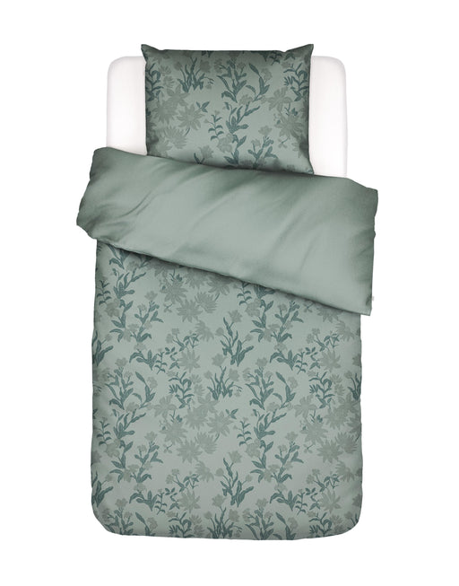 Essenza Jacquard Bettwäsche Claudine mit Blättermotiv