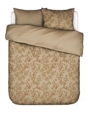 Essenza Jacquard Bettwäsche Claudine mit Blättermotiv