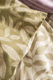 Essenza Twill Bettwäsche Clea mit Blätterprint