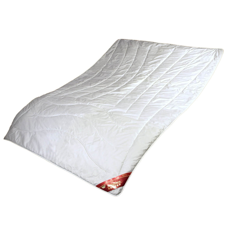 Sommerdecke Cashmere Natur Extra-Leichtsteppbett