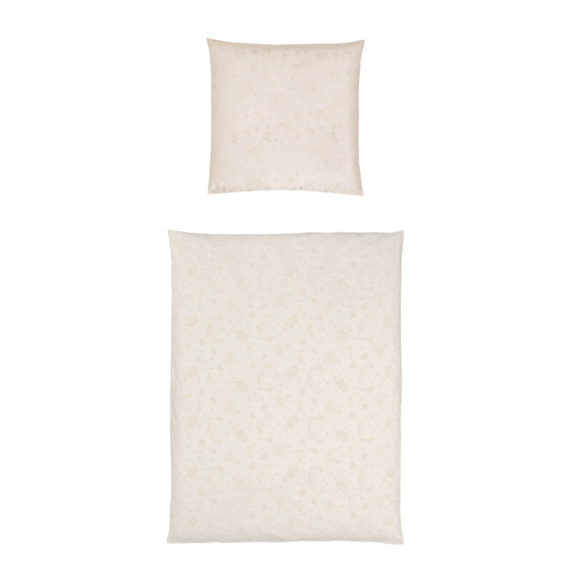 Satin-Bettwäsche Jacquard Fiori Pastello