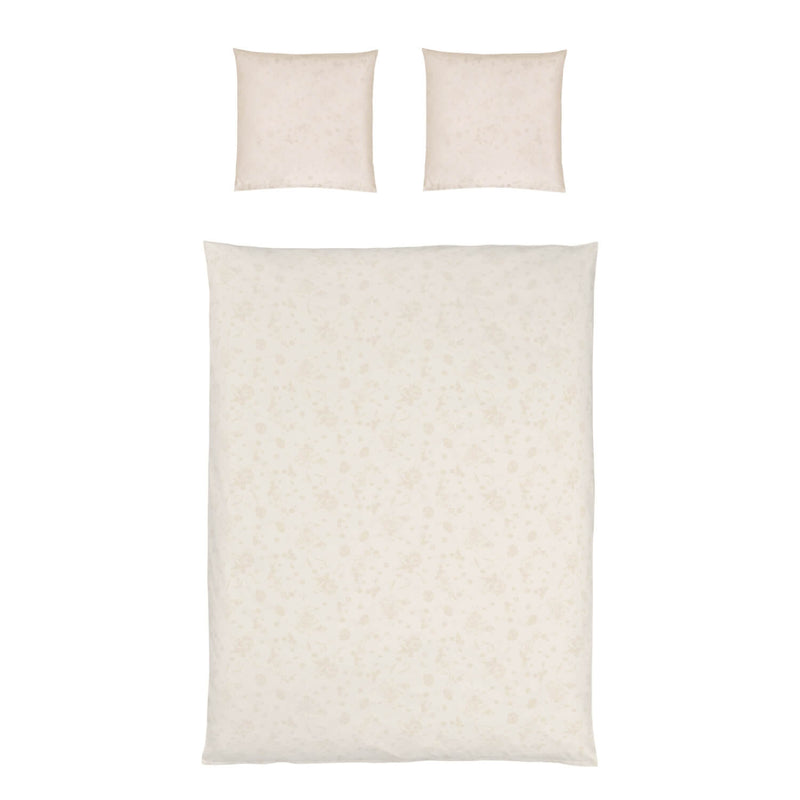 Satin-Bettwäsche Jacquard Fiori Pastello