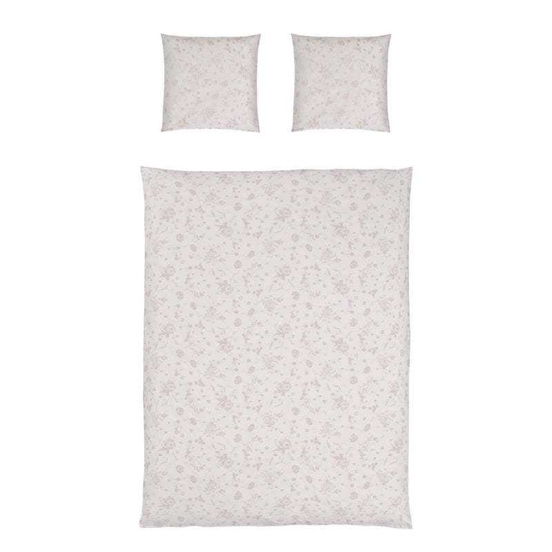 Satin-Bettwäsche Jacquard Fiori Pastello
