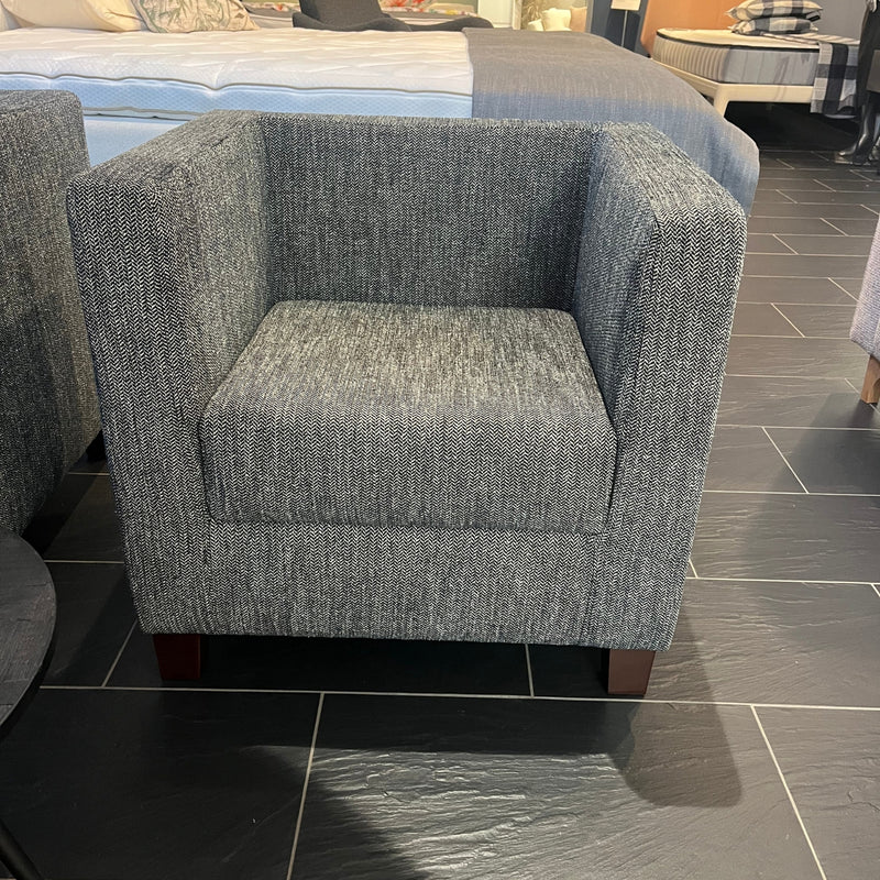 Como Sessel Model I Tweed Black Ausstellungsstück