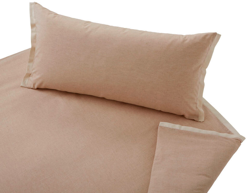 Bio Chambray-Bettwäsche farbig gewachsen