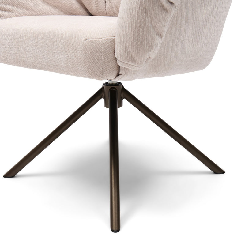 Rivièra Maison Drehstuhl Lugo, Soft Flax – Ansicht 4
