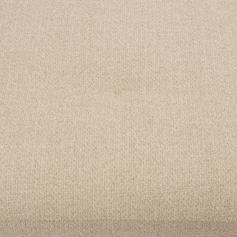 Rivièra Maison Hocker Lugano aus Bouclé, Natural Grey - Ansicht 4