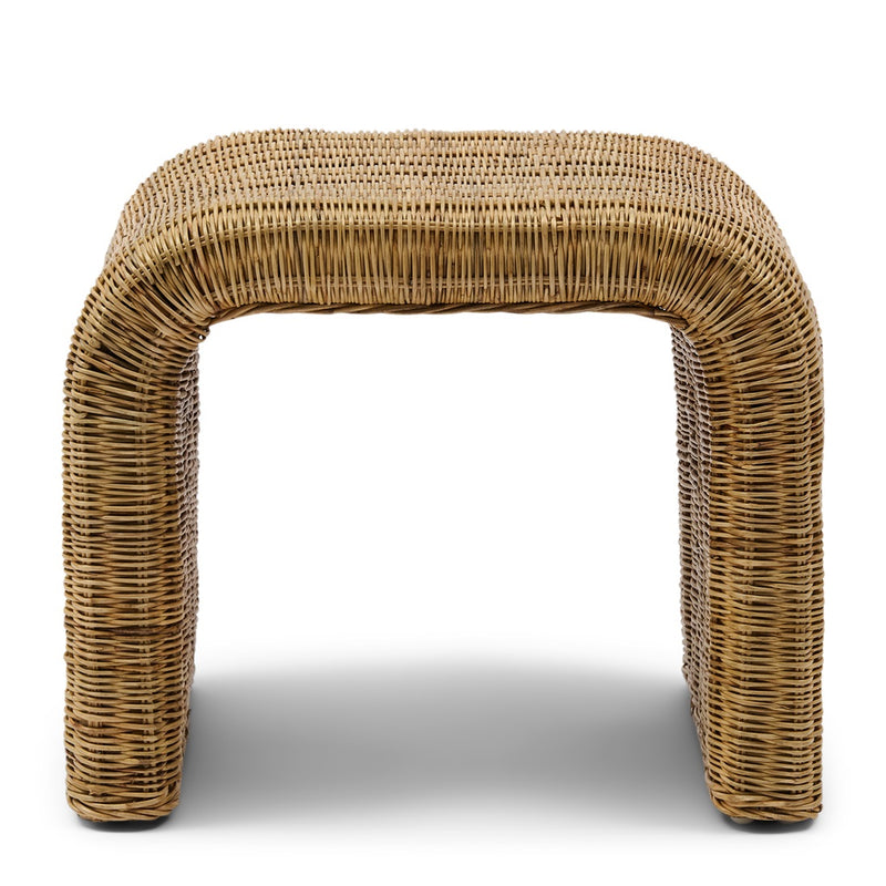 Hocker Santos aus Rattan