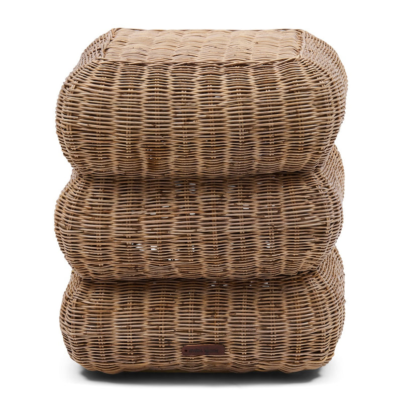 Rivièra Maison Beistelltisch Tudor aus Rattan – Ansicht 1