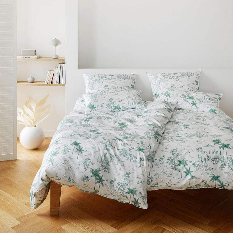 Mako Satin Bettwäsche Positano