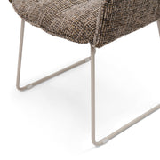 Rivièra Maison Armlehnstuhl High Line Park, Tweed, Sepia Brown – Ansicht 5