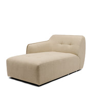 Rivièra Maison Chaiselongue Lugano links aus Bouclé, Natural Grey - Ansicht 3