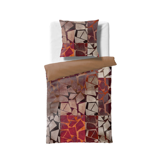 Mako-Satin-Bettwäsche Bed Art 115123 – Bunt