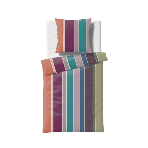 Mako-Satin-Bettwäsche Bed Art 115125 – Bunt