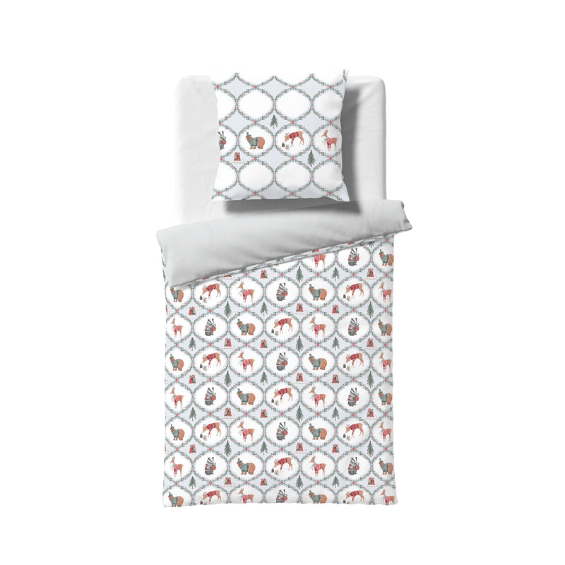 Interlock-Jersey-Bettwäsche Modern Elegance J 175109 – Grün