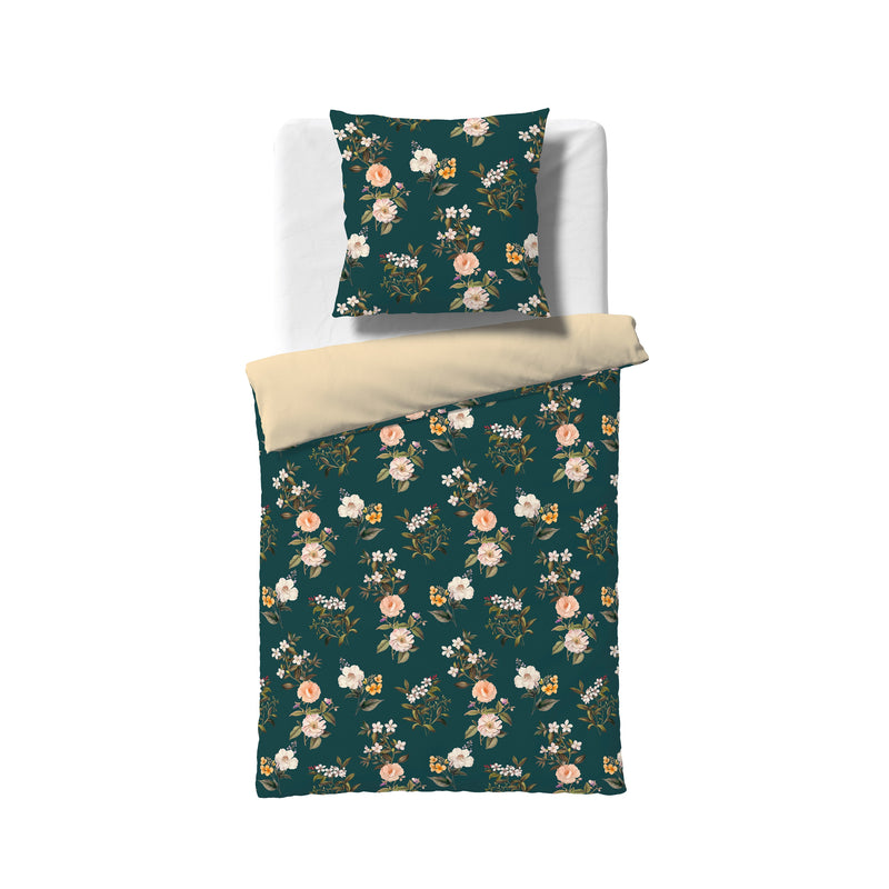 Interlock-Jersey-Bettwäsche Modern Elegance J 175115 – Grün