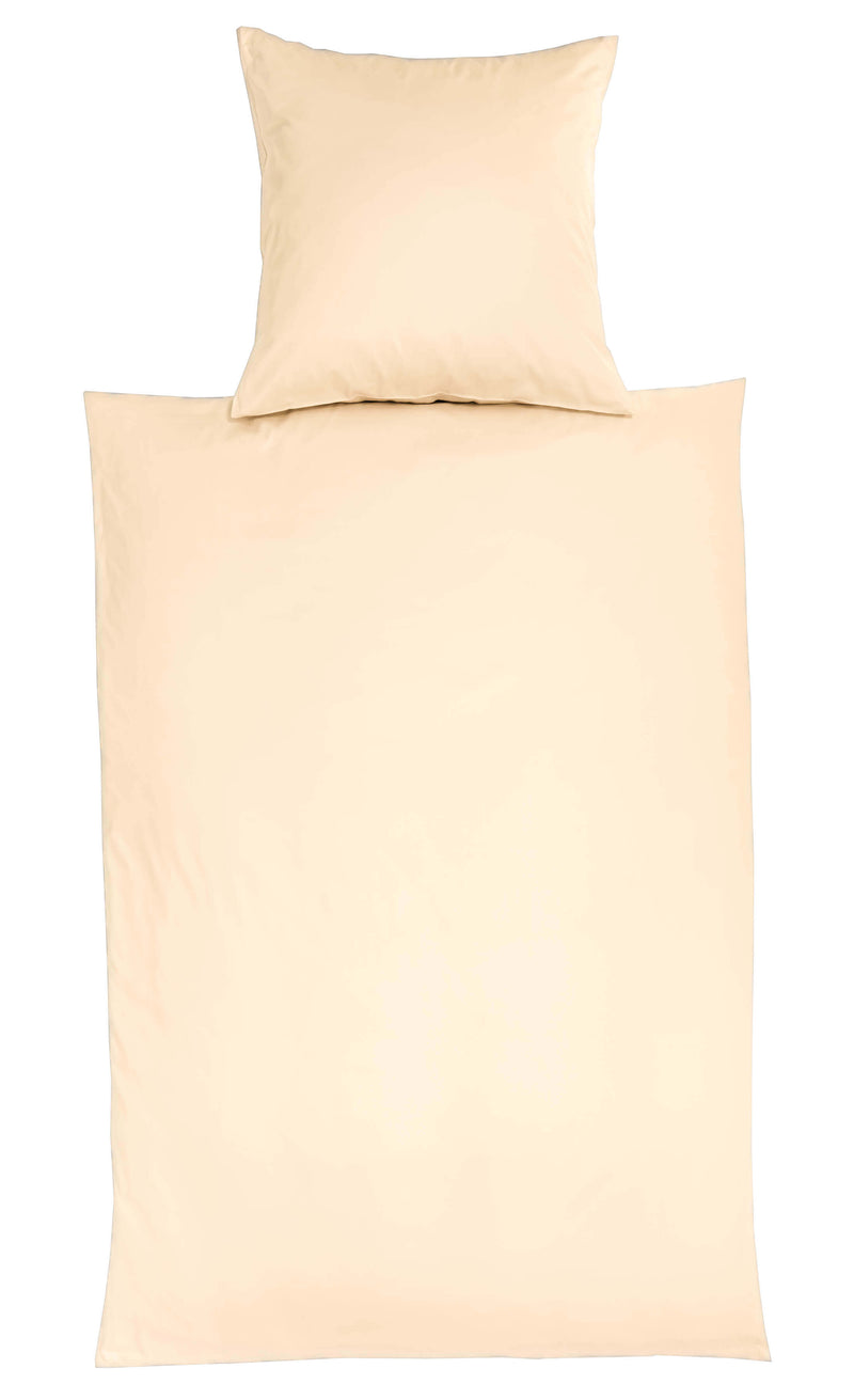Bettwäsche Uni Satin Glatt