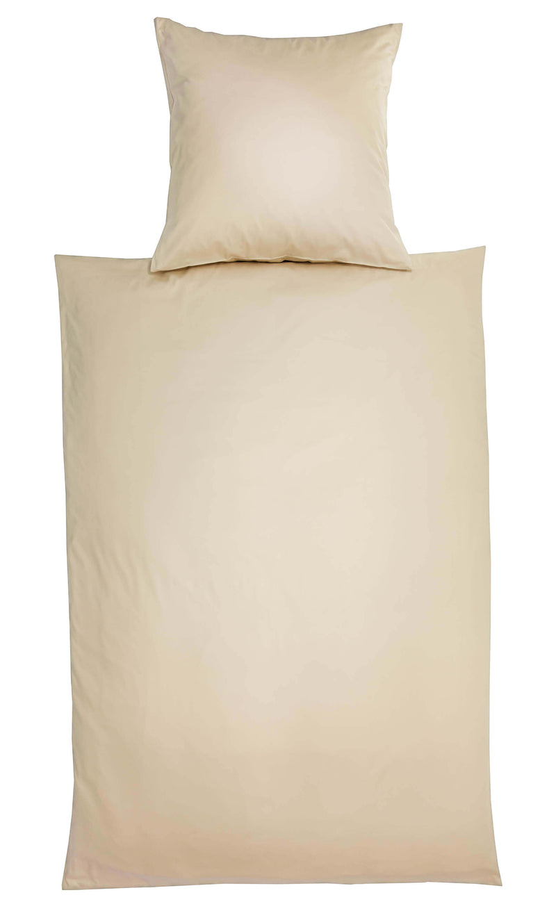 Bettwäsche Uni Satin Glatt