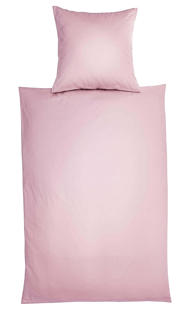 Bettwäsche Uni Satin Glatt