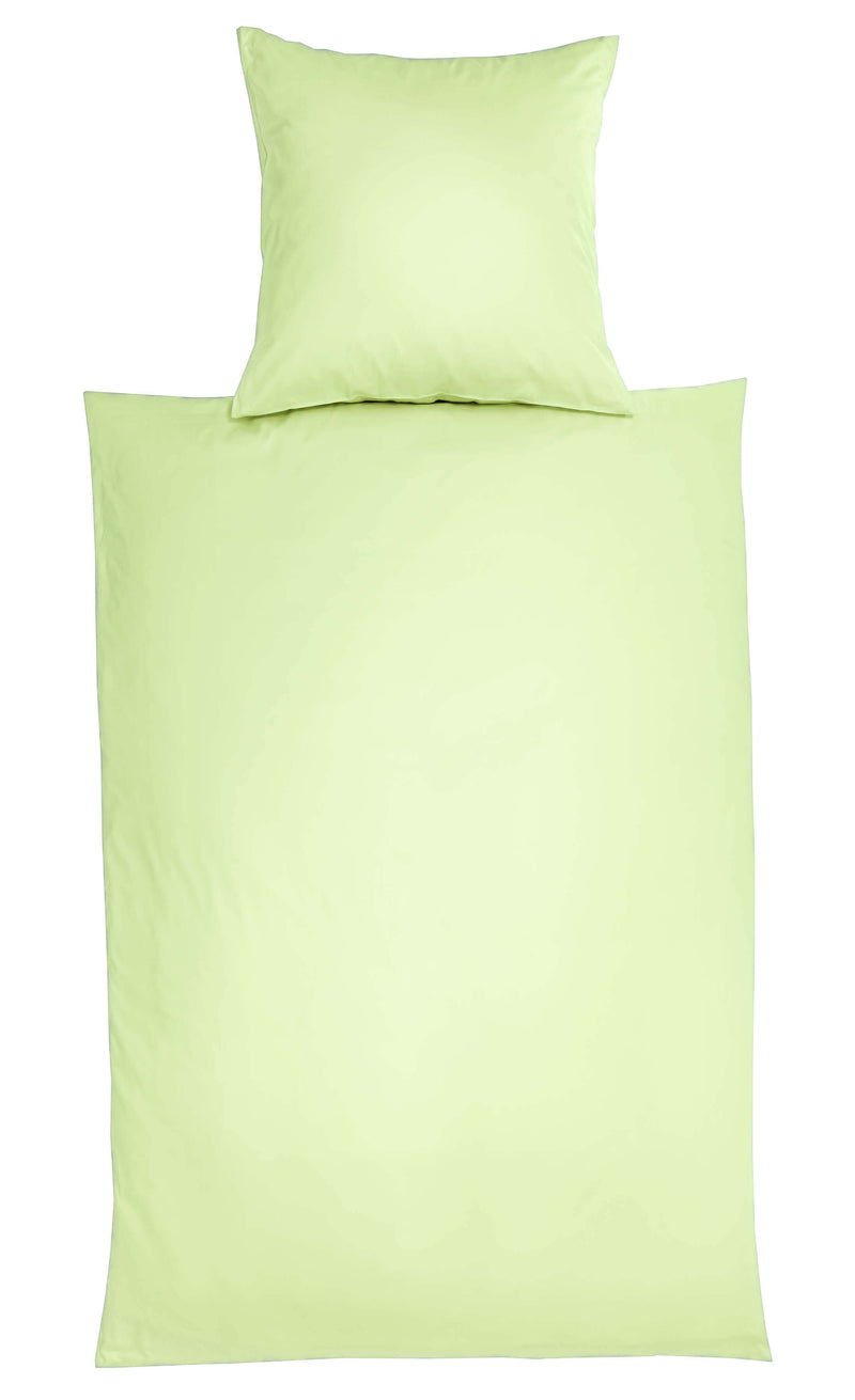 Bettwäsche Uni Satin Glatt