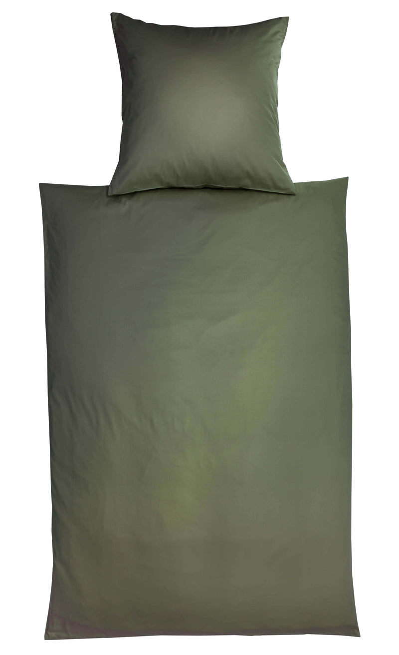 Bettwäsche Uni Satin Glatt