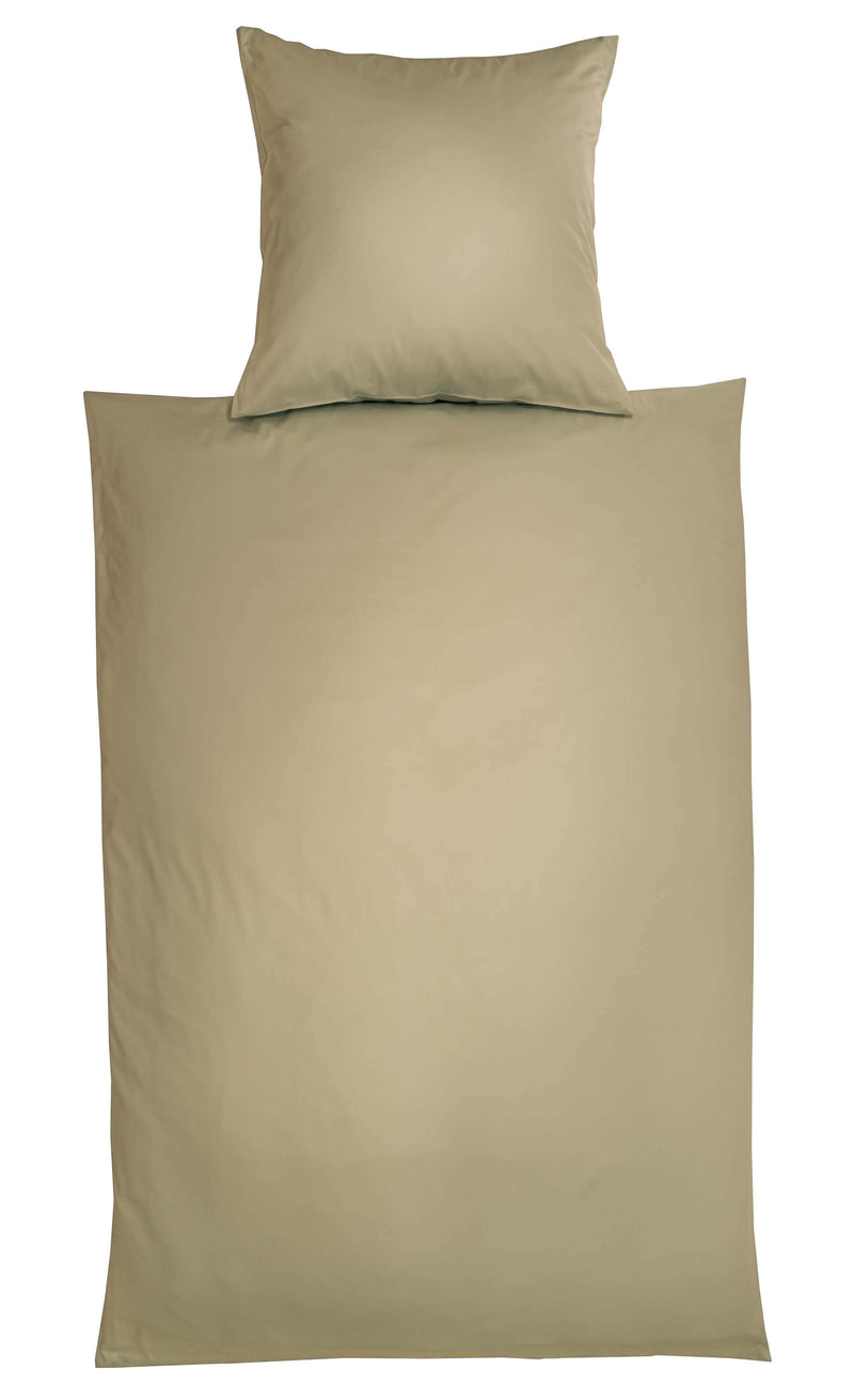 Bettwäsche Uni Satin Glatt