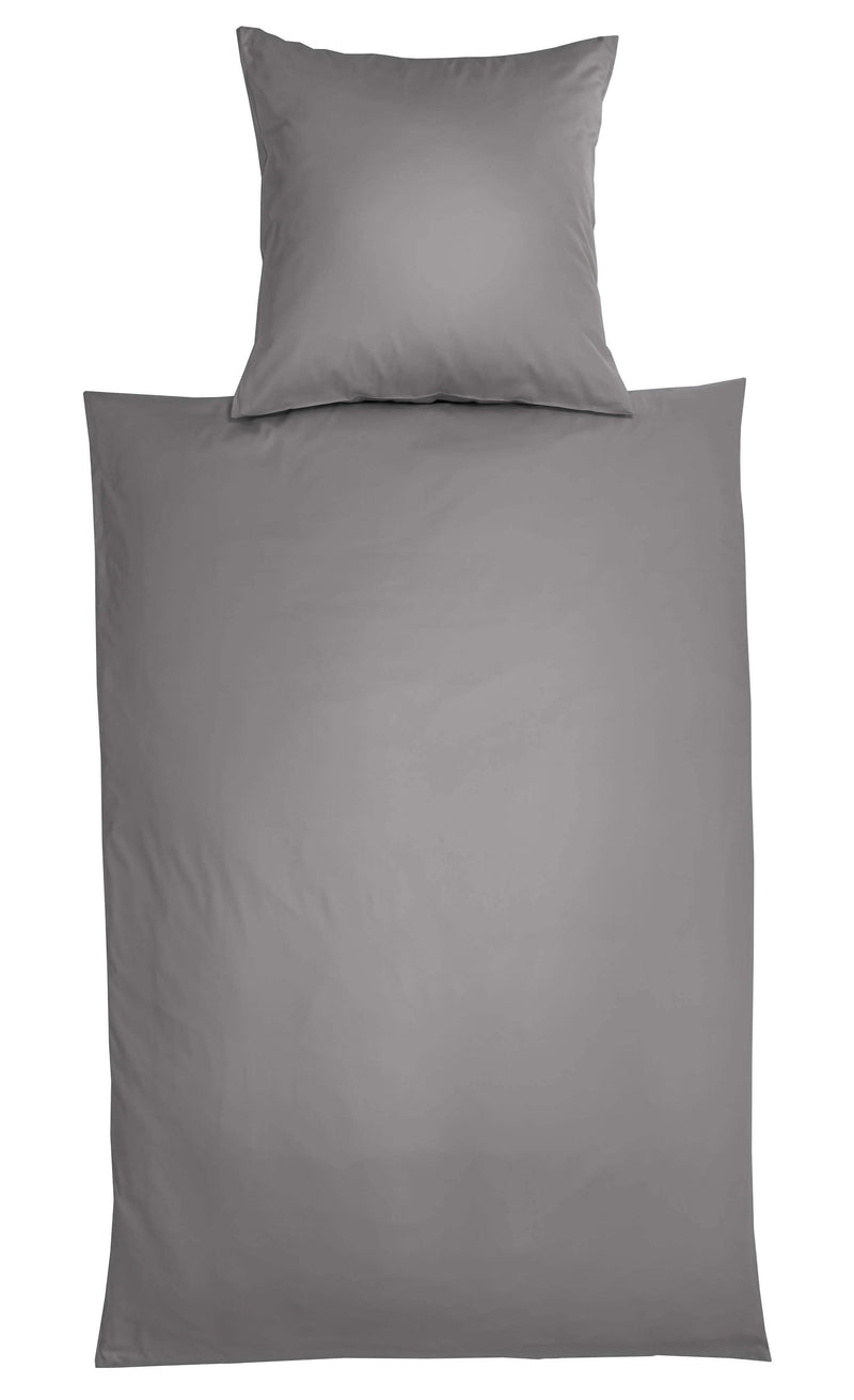 Bettwäsche Uni Satin Glatt