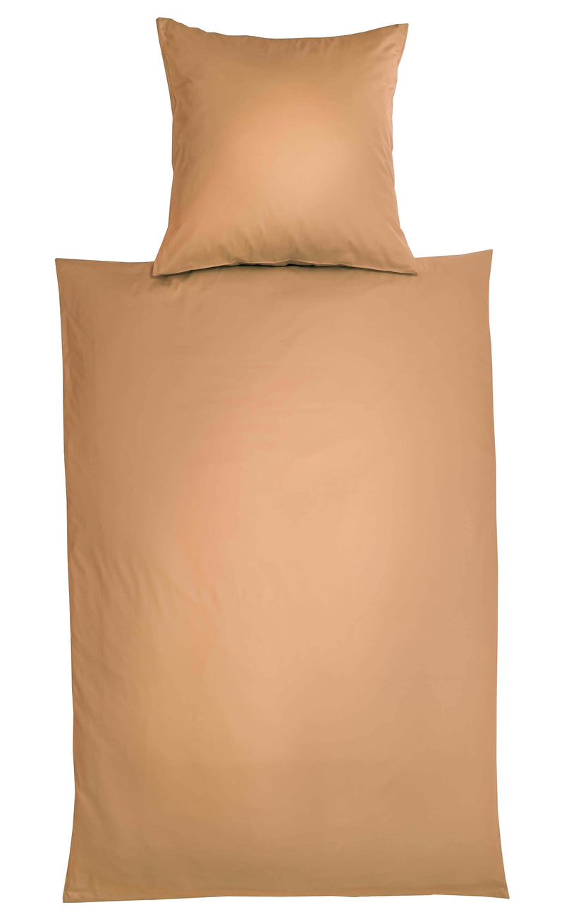 Bettwäsche Uni Satin Glatt