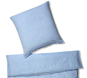 Halbleinen Betttuch Breezee – Hellblau