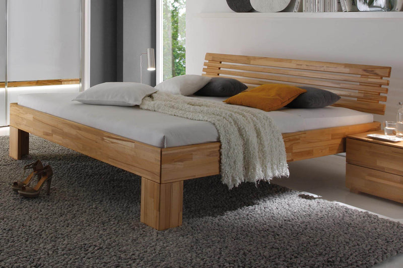 Holzbett Woodline Premium 18, Kernbuche natur