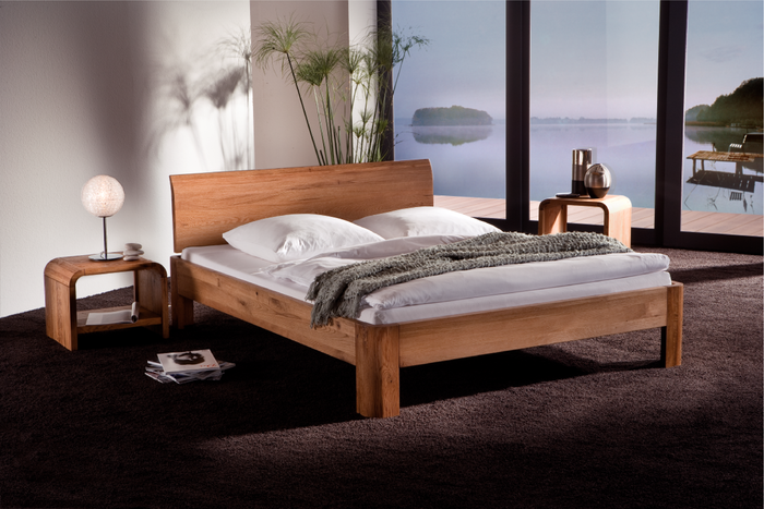 Holzbett Oak-Line Lisio