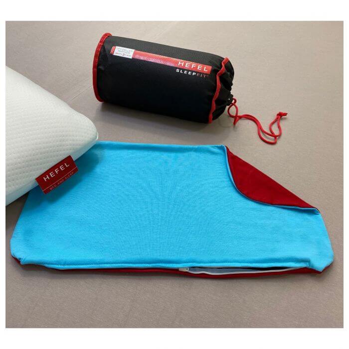 Sleep-Fit Reisekissen Jerseybezug