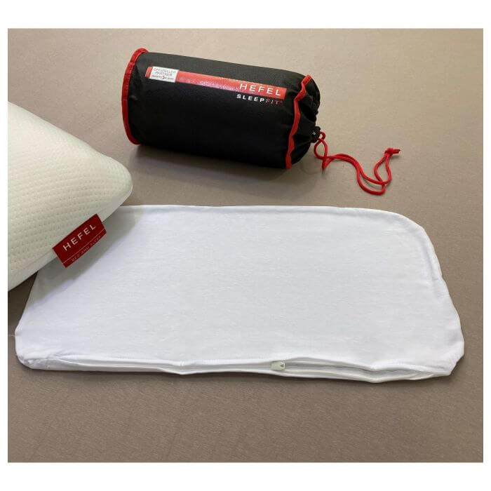 Sleep-Fit Reisekissen Jerseybezug