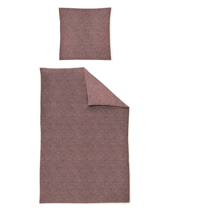 Edel Flausch-Cotton Bettwäsche Mink 8835