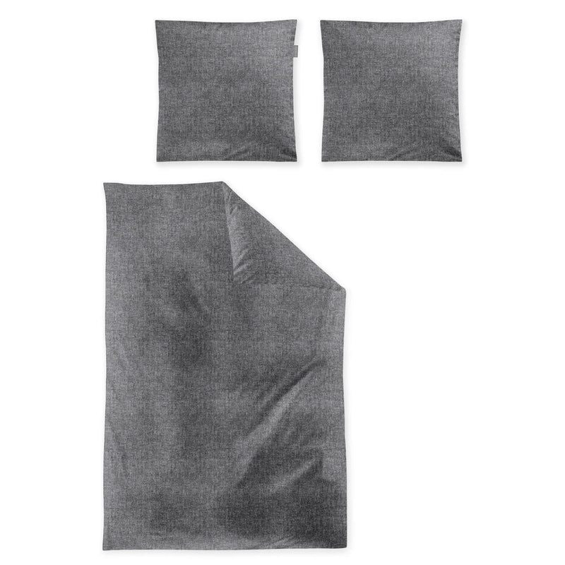 Edel Flausch-Cotton Bettwäsche Mink 8835