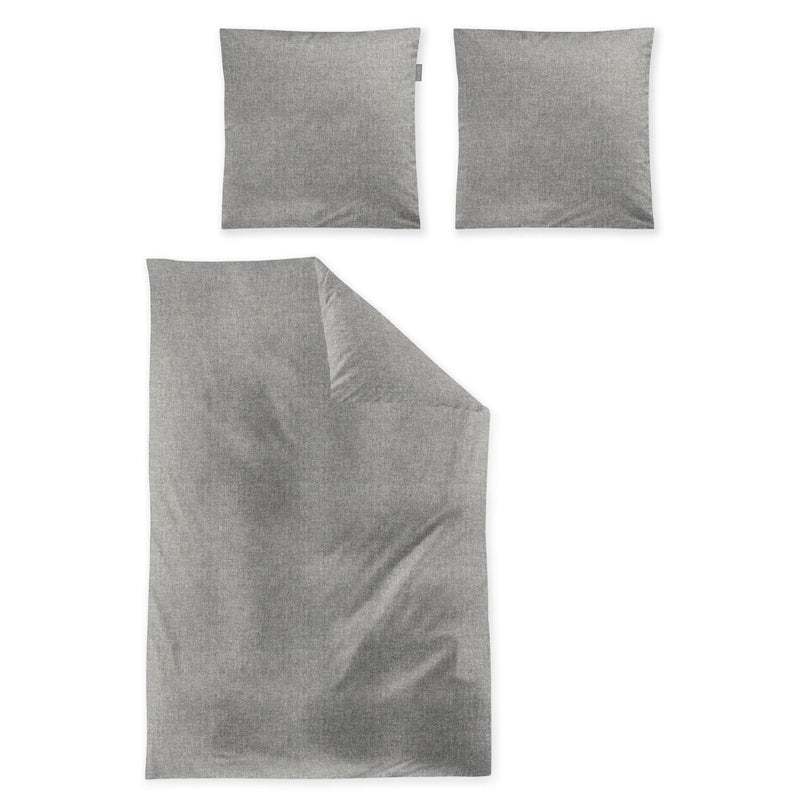 Edel Flausch-Cotton Bettwäsche Mink 8835