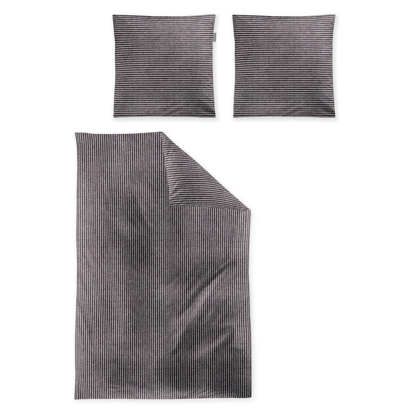 Edel Flausch-Cotton Bettwäsche Mink 8872