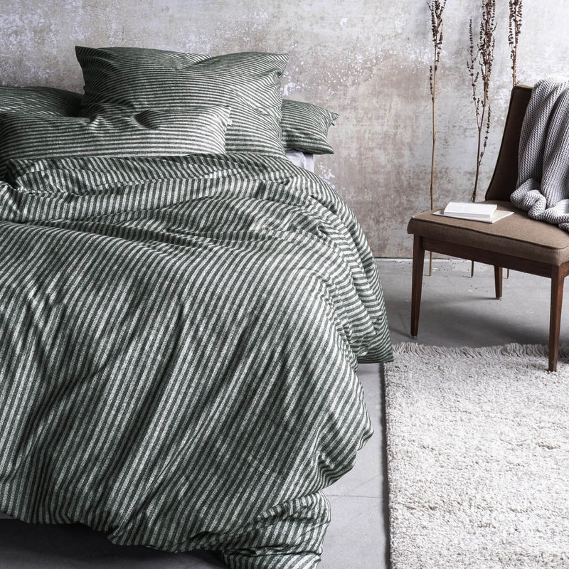 Edel Flausch-Cotton Bettwäsche Mink 8872
