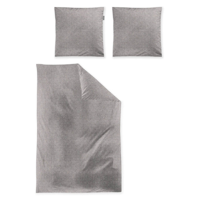 Edel Flausch-Cotton Bettwäsche Mink 8872
