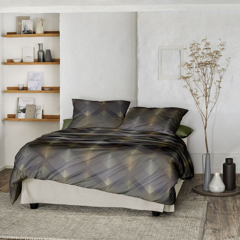 Mako Satin Bettwäsche Wave 8539