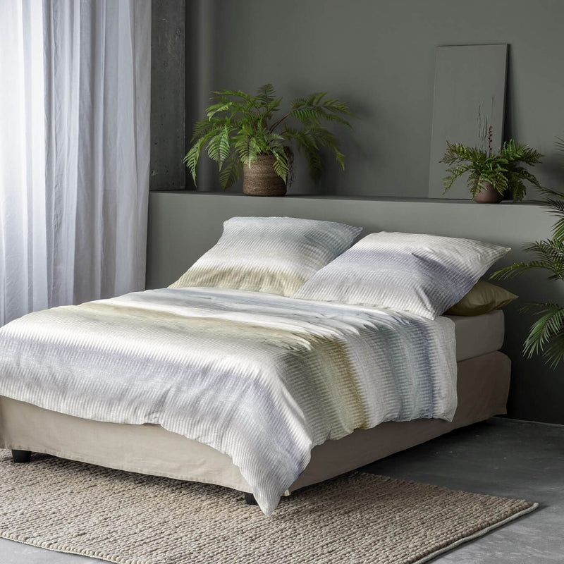 Mako Satin Bettwäsche Wave 8564