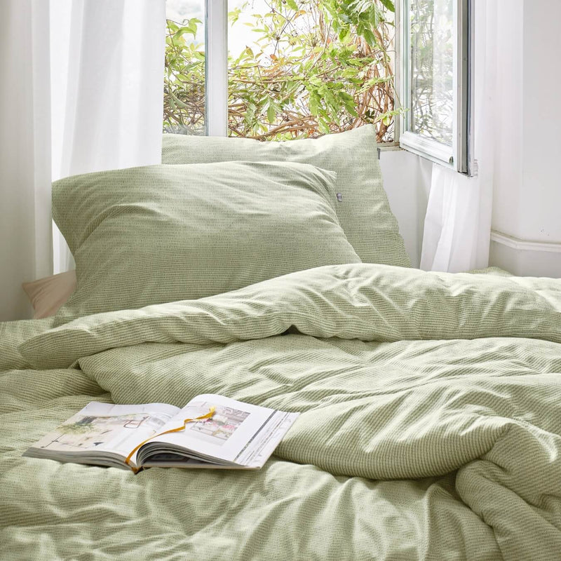 Soft-Seersucker Bettwäsche Easy 8514