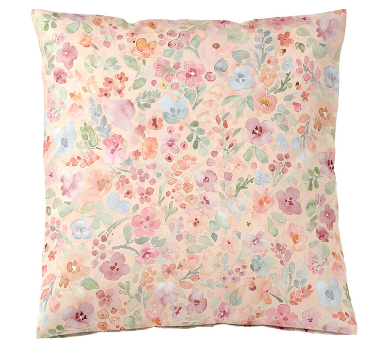 Interlock Jersey Bettwäsche Gentle Jersey mit Blüten-Allover – Apricot