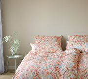 Interlock Jersey Bettwäsche Gentle Jersey mit Blüten-Allover – Apricot