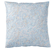 Interlock Jersey Bettwäsche Grace mit Paisley-Muster – Bleu