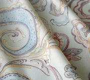Interlock Jersey Bettwäsche Grace mit Paisley-Muster – Zartgrün