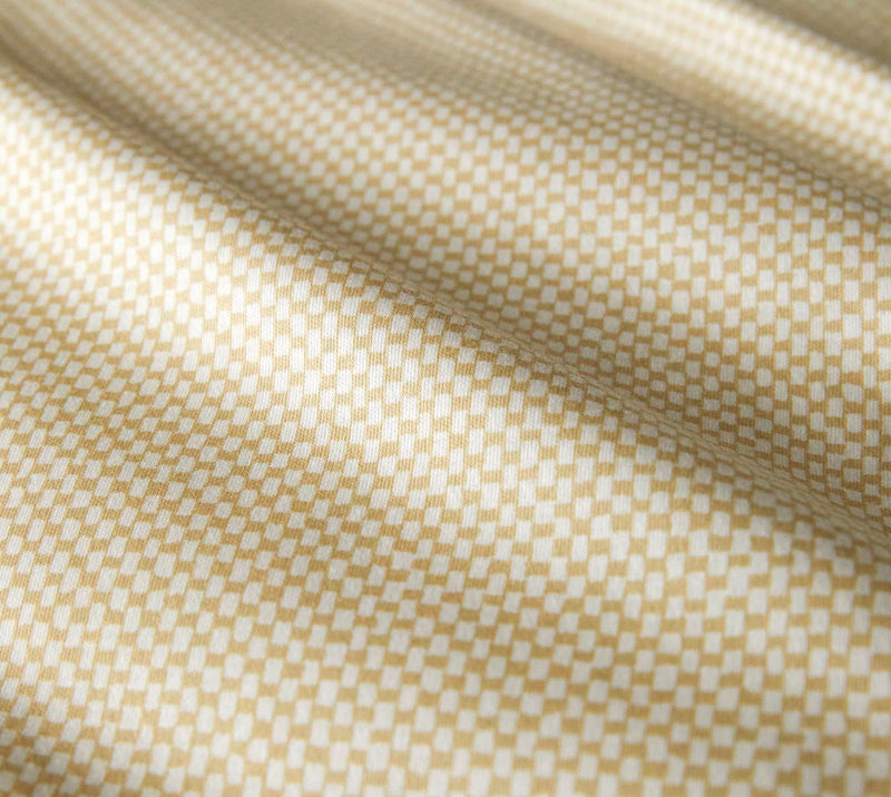 Interlock Jersey Bettwäsche Twine mit Struktur-Allover – Sonne