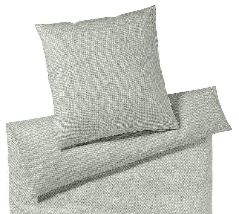 Interlock Jersey Bettwäsche Twine mit Struktur-Allover – Salbei