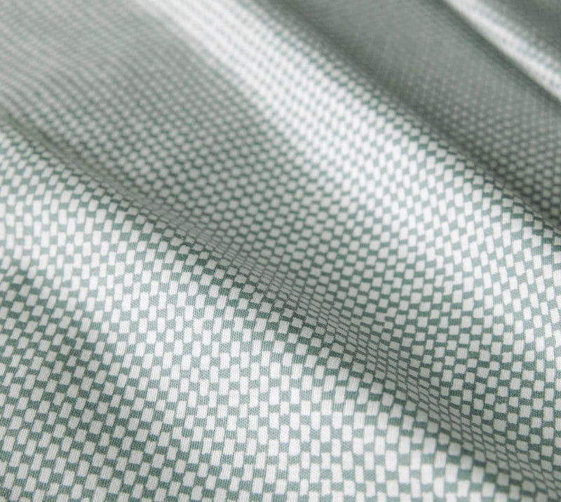 Interlock Jersey Bettwäsche Twine mit Struktur-Allover – Salbei